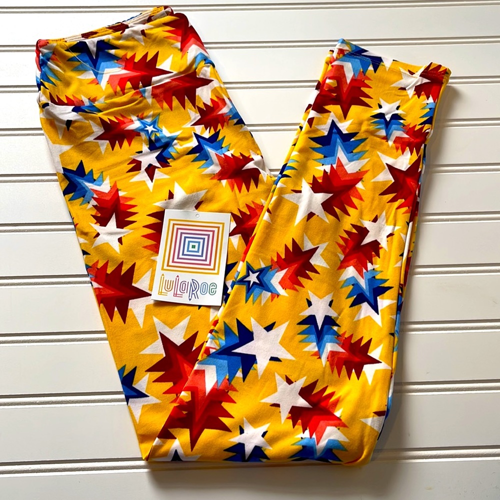 LuLaRoe Leggings One Size Summer NWT